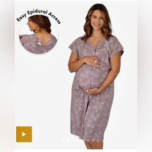 Fern Labor, Delivery, & Nursing Gown